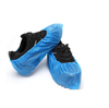 Disposable blue rain plastic shoe cover 