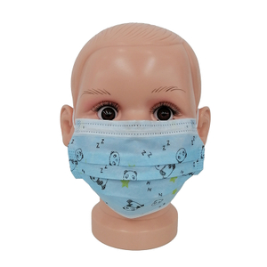 Kids mask disposable non woven 3ply medical grade face mask for children