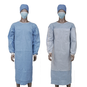 Disposable woodpulp spunlace surgical gowns sterile operation gowns 