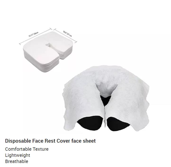Disposable Face Cradle Covers Headrest Cover 