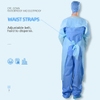 AAMI LEVEL 3 Disposable CPE Isolation Gown Plastic Waterproof Gowns 