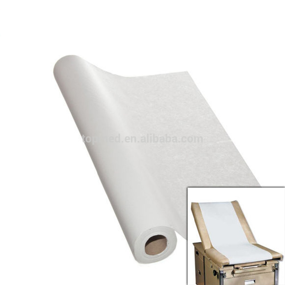  100% Wood-pulp Disposable Medical Hospital Exam Table Paper Roll