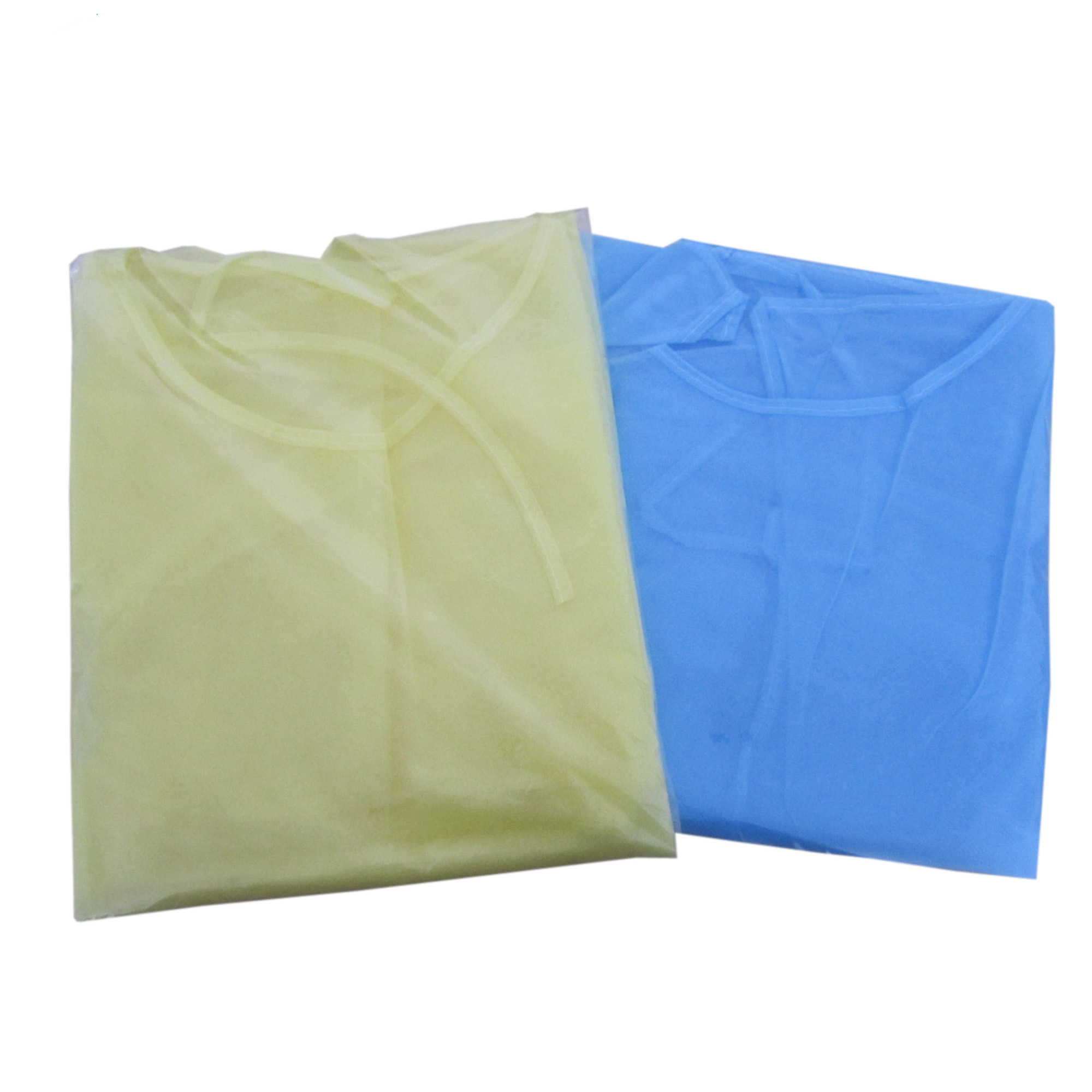 Sterile SMS Disposable hospital Isolation Gown Surgical Gown With Rib Cuff AAMI Level 3