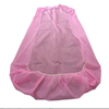 Disposable nonwoven bed cover sheet with elastic 