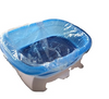 Disposable pedicure tub liner PE cover 1.22 m Spa Liner for Pedicure Chair blue spa liner