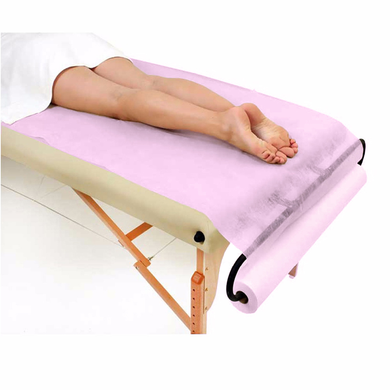 Disposable Bed Sheet Disposable bedsheet roll massage table sheet cover machine folded single use bed sheet for examine/Spa