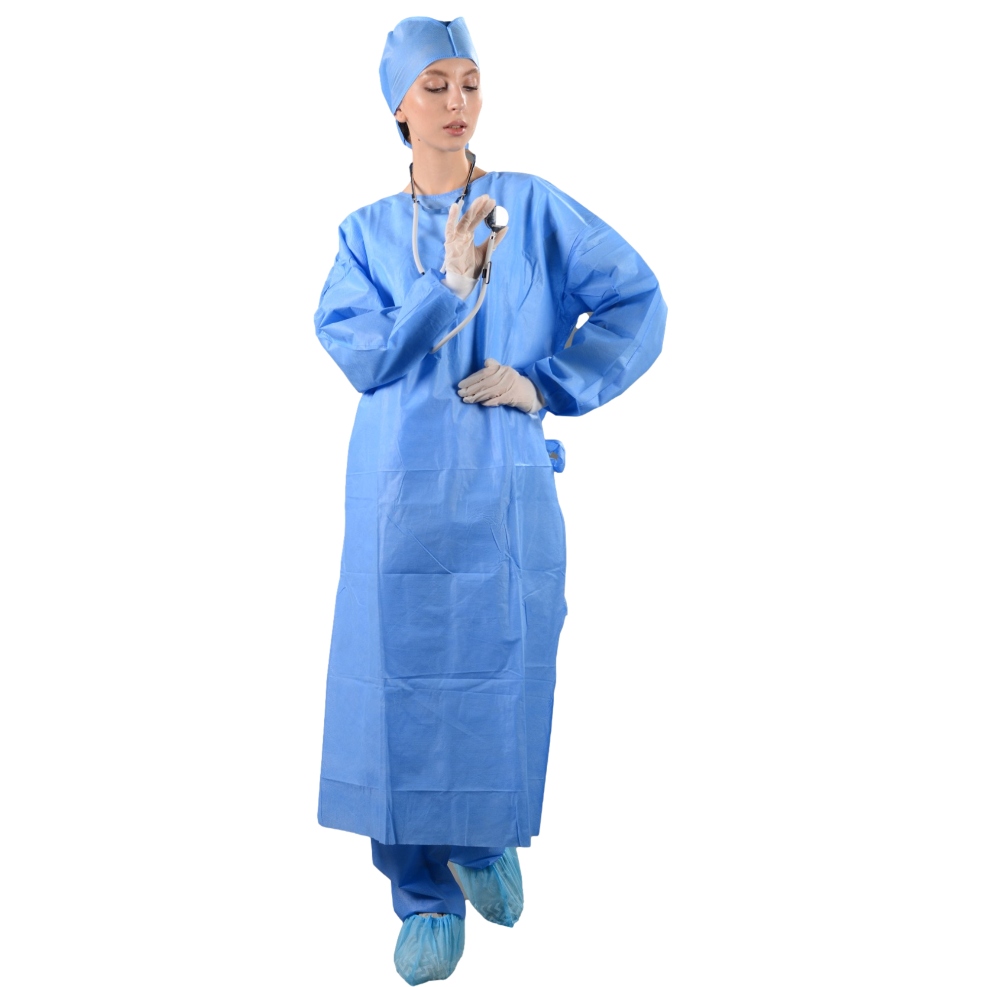 LEVEL3 Disposable SMMS surgical gown FDA surgical gowns from China