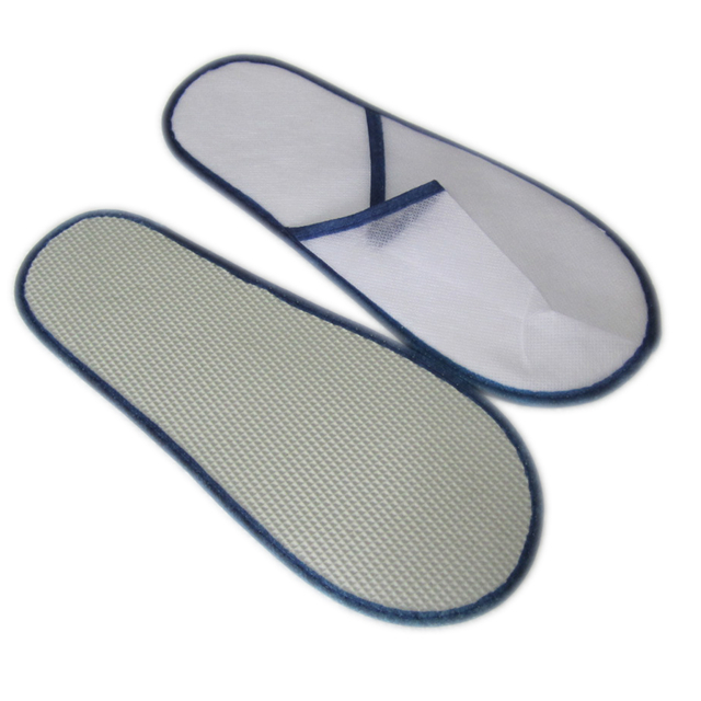 Disposable Hotel Use Towel Slippers with EVA Sole