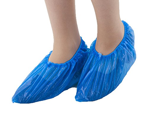 Disposable plastic PE/CPE shoe cover 