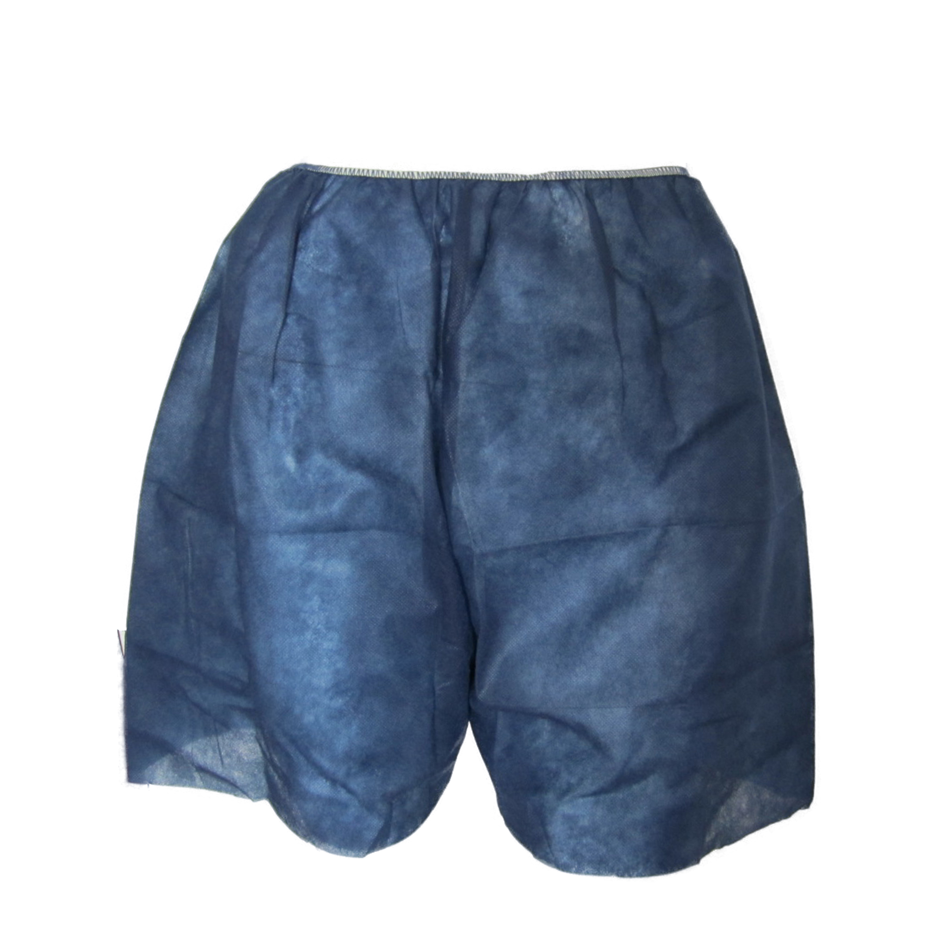 SMS 50g Dark Blue Non Woven Fabric Medical Colonoscopy Patient Exam Shorts Disposable Underwear Pants For Adult