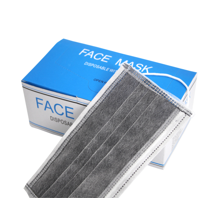Disposable Activated Carbon Face Mask 4ply