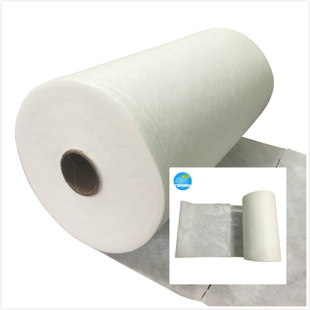 Medical Supplies PE Laminated Paper Table Couch Roll for Hospital