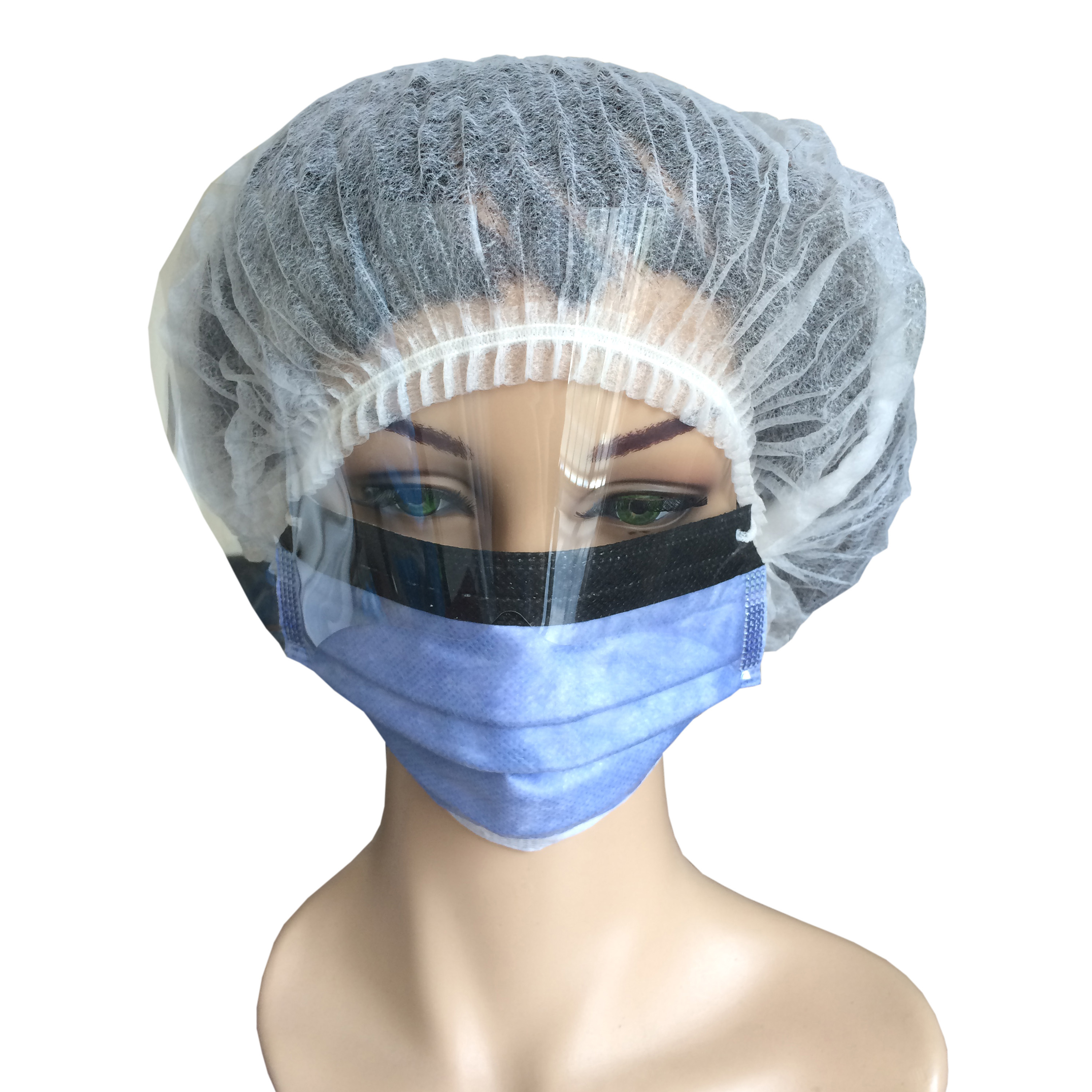 Disposable Dental Face Mask with Shield Nonwoven Anti-fog Face Masks