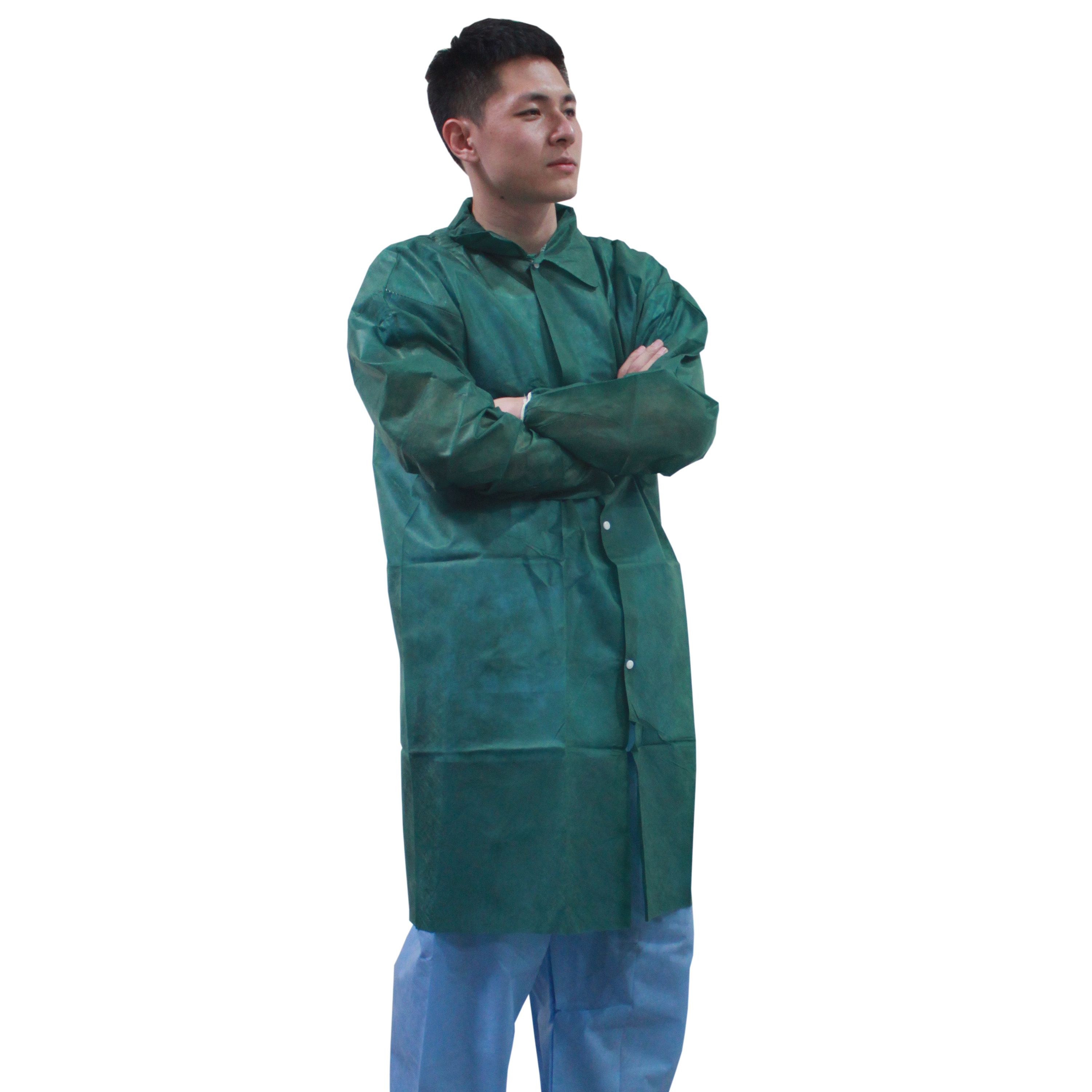 Professional Lab Coat White Labcoats Lab Coats Wholesale For Adults disposable sms lab coat