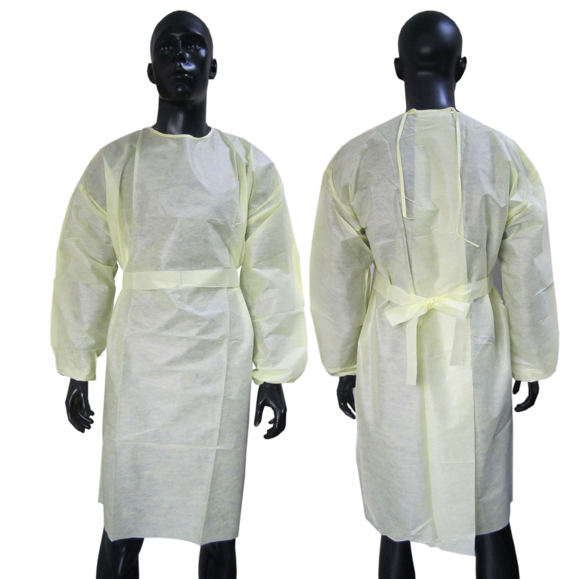 EN13475-2 test report SMMS isolation gown with knitted cuff 