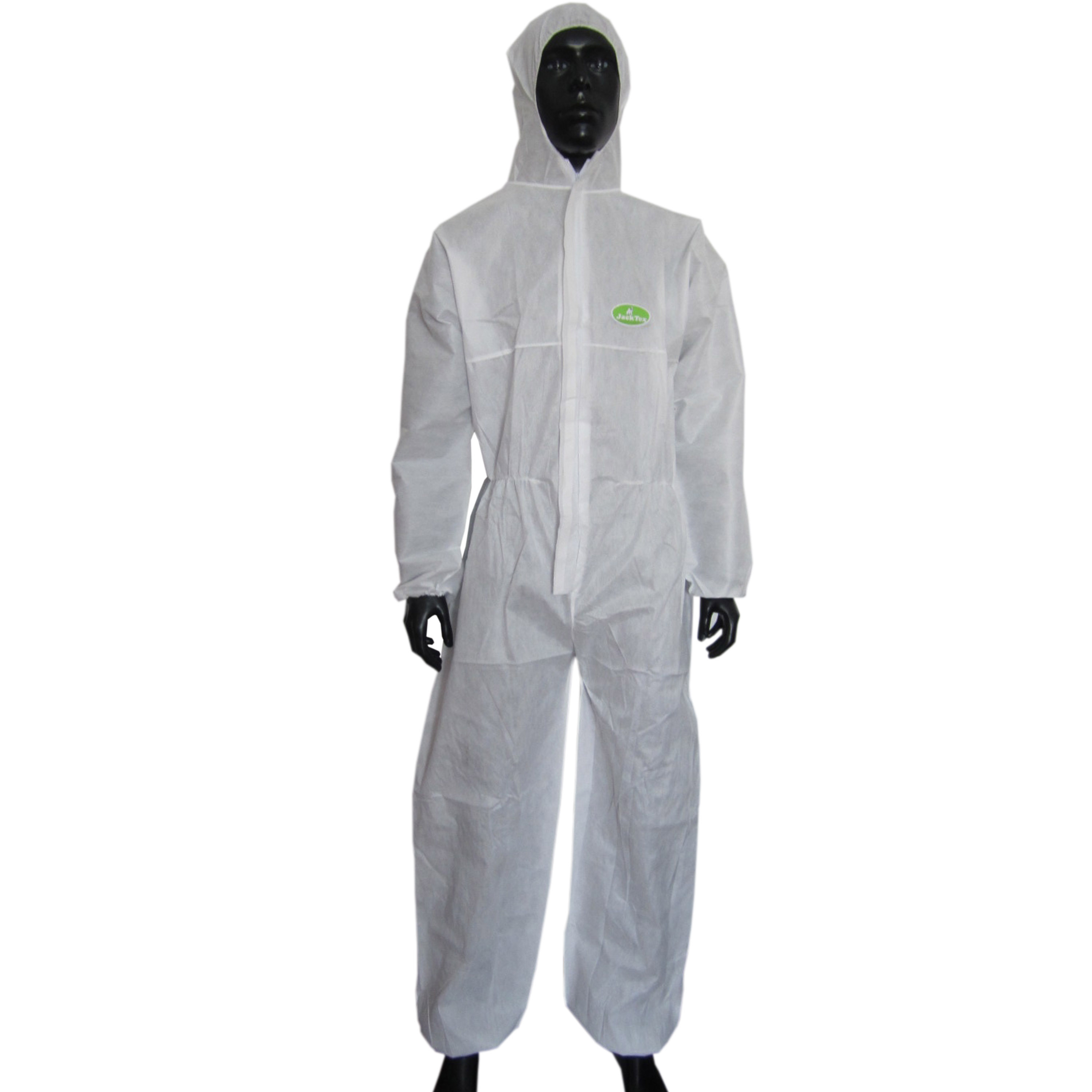 Waterproof high quality disposable microporous film yellow coveralls 