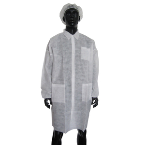 Disposable nonwoven PP SMS visitor coat visitor gown 