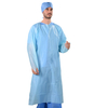 Factory supplier disposable CPE isolation gown with thumb hole 