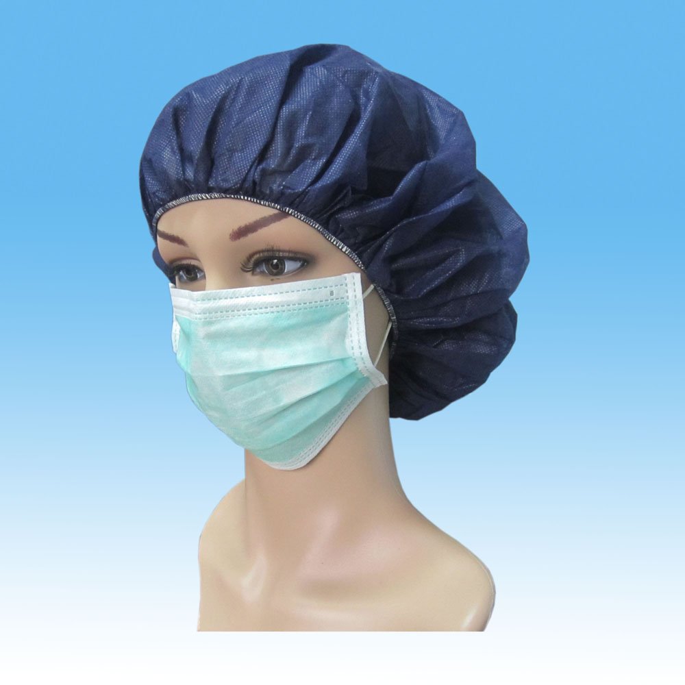 Nonwoven Antifog Face Mask with Black Antiglisten Strap
